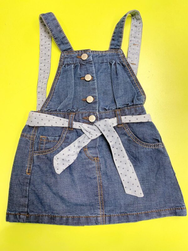 Gonna Salopette Jeans