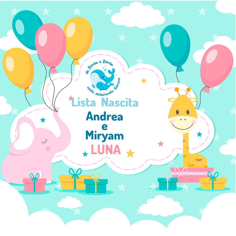 Lista Nascita Andrea e Miryam