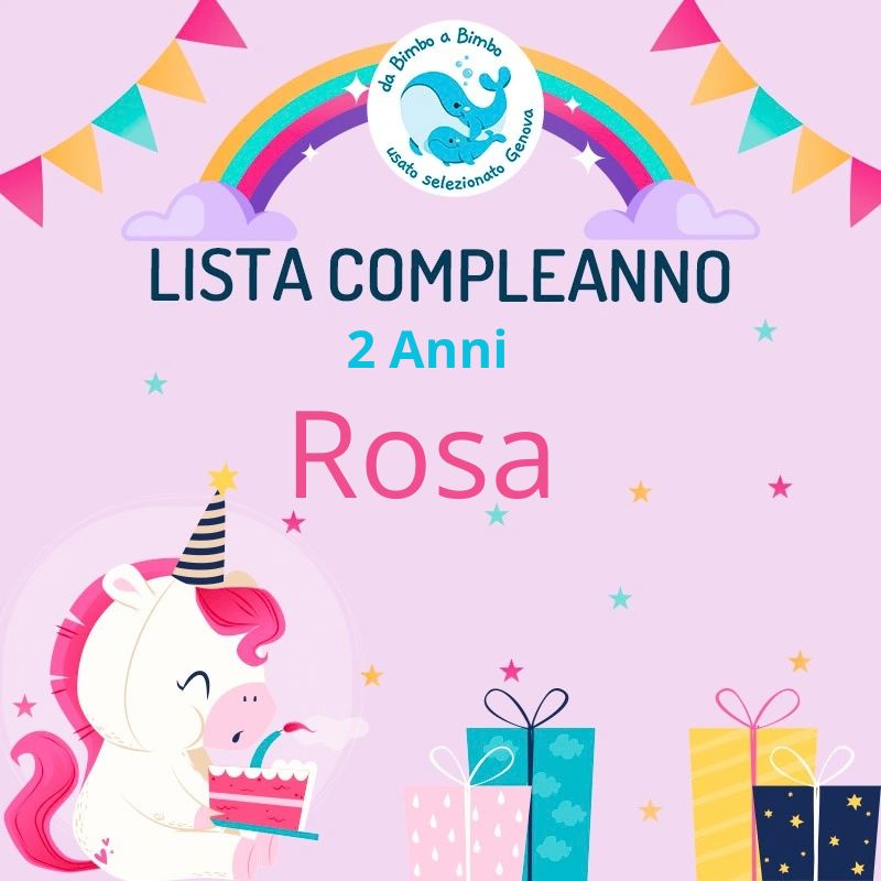 Lista Regali Compleanno Rosa